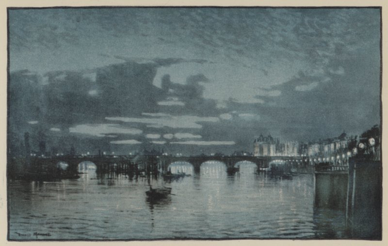 Waterloo Bridge door Donald Maxwell