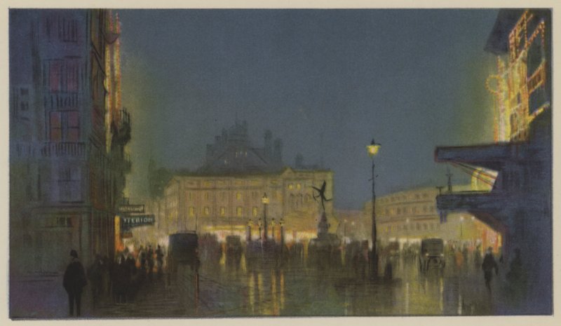Piccadilly Circus door Donald Maxwell