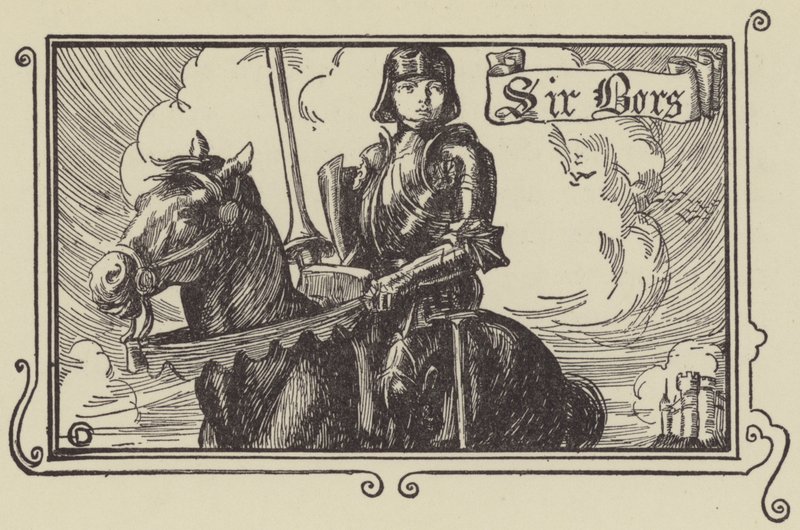 Sir Bors door Dora Curtis