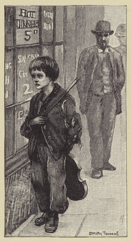 Londense Straatarme door Dorothy Stanley