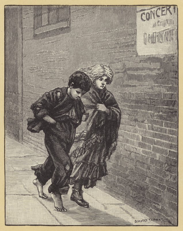 Londense Straatarme door Dorothy Stanley