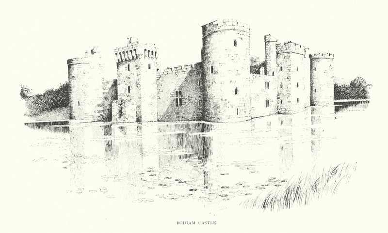 Bodiam Castle door Duncan Moul