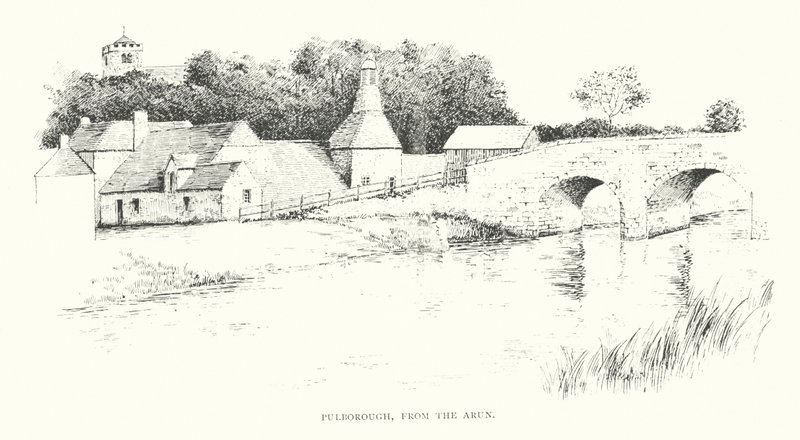 Pulborough, vanaf de Arun door Duncan Moul