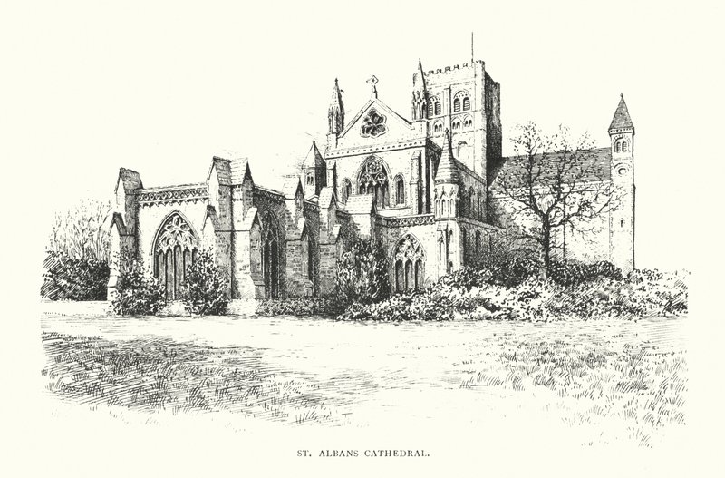 Kathedraal van St Albans door Duncan Moul