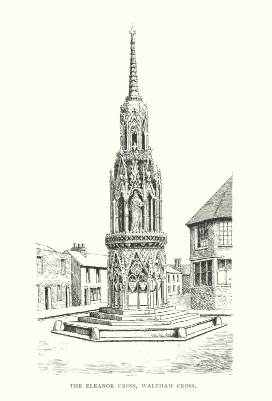 Het Eleanor Cross, Waltham Cross door Duncan Moul