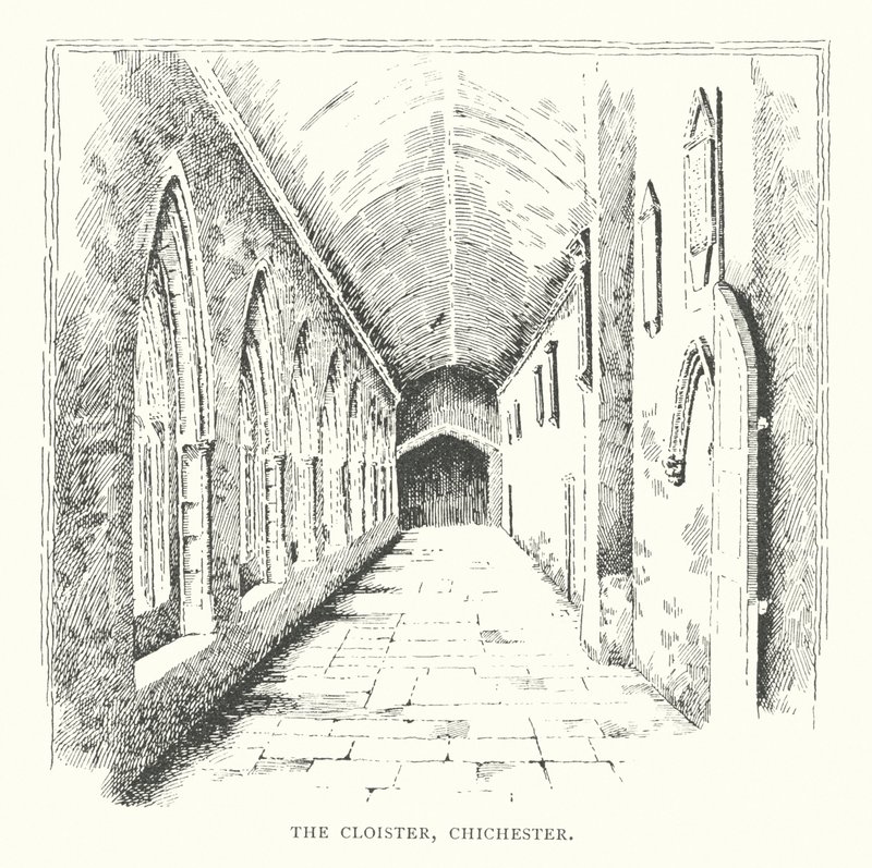 Het klooster, Chichester door Duncan Moul