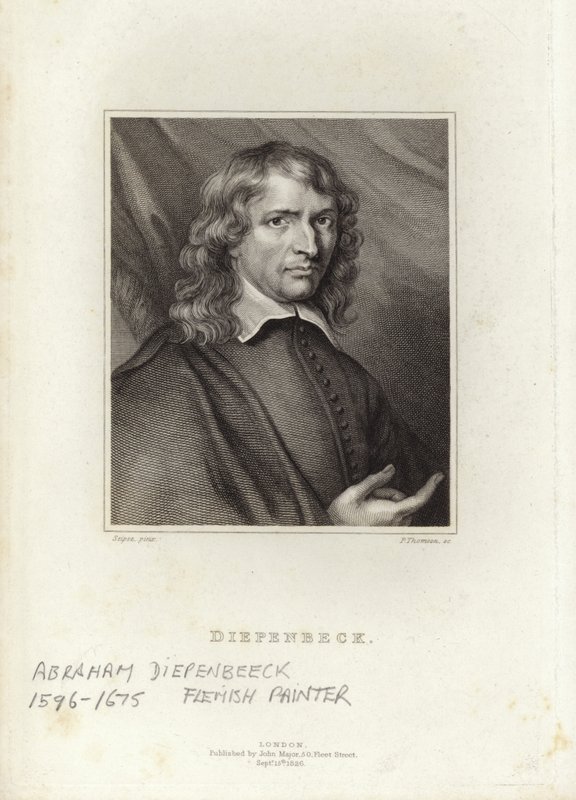 Abraham van Diepenbeeck door Dutch School