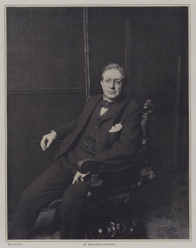 Jean-Joseph Benjamin-Constant, Franse kunstenaar door E. Fiorillo