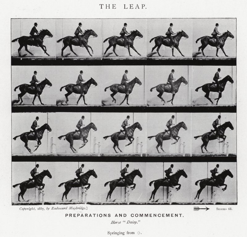 Eadweard Muybridge: De Sprong door Eadweard Muybridge