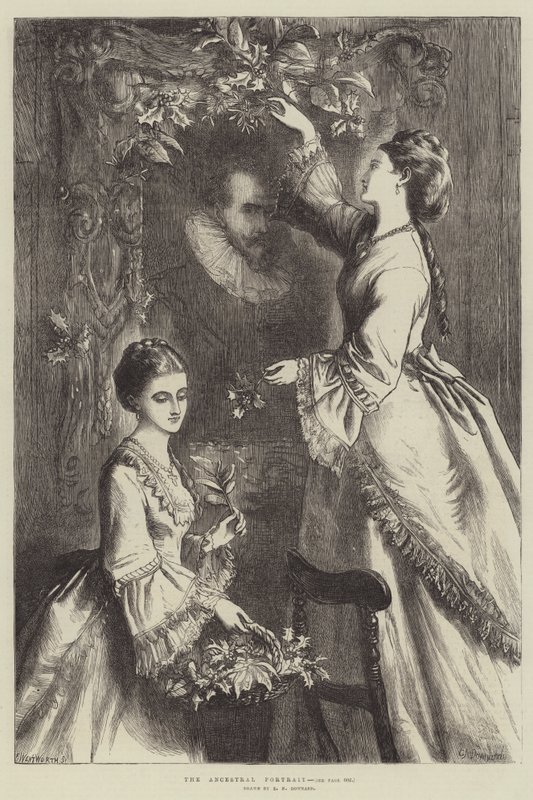 Het Voorouderlijk Portret door Ebenezer Newman Downard