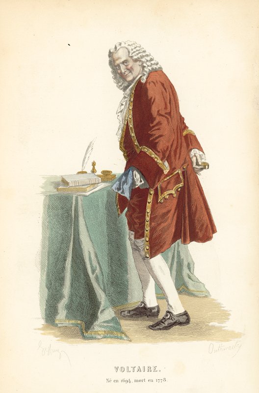 Voltaire door Edmond A.F. Geffroy