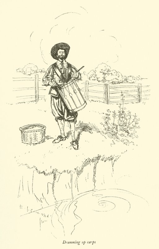 Karper opdrijven door Edmund Joseph after Sullivan