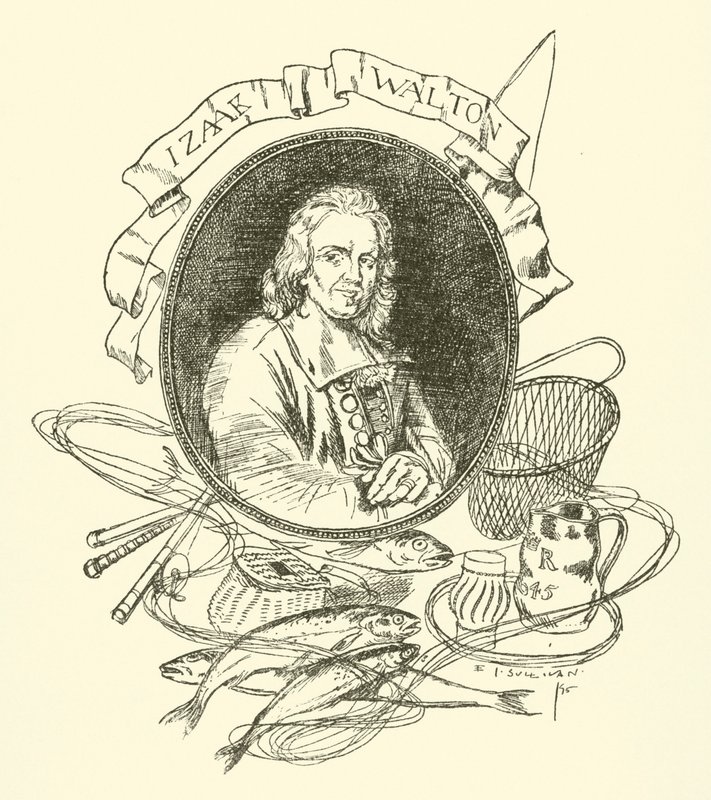 Izaak Walton door Edmund Joseph after Sullivan