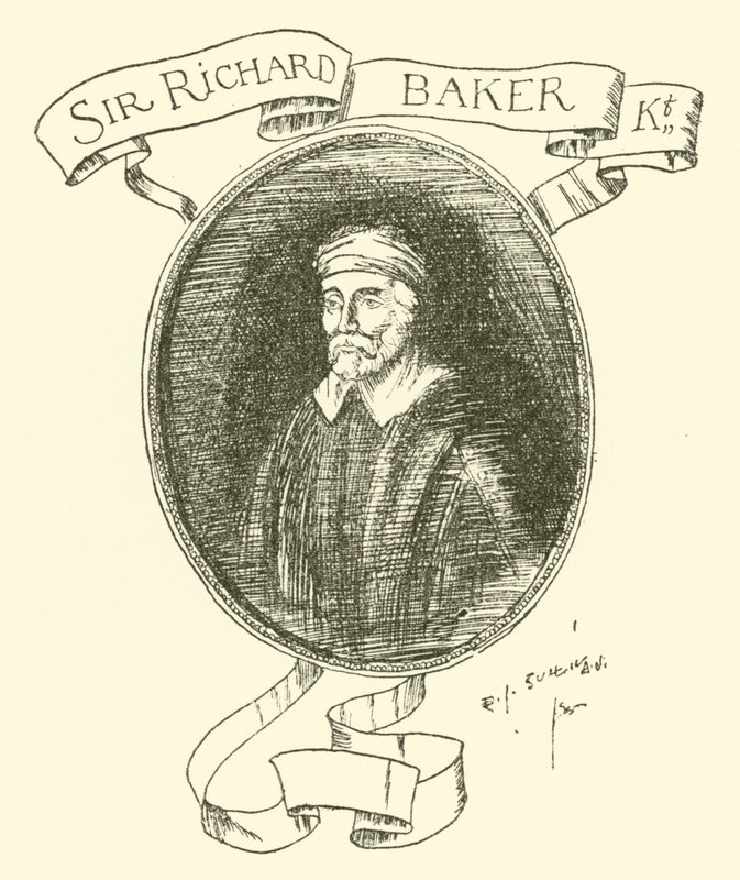 Sir Richard Baker door Edmund Joseph after Sullivan