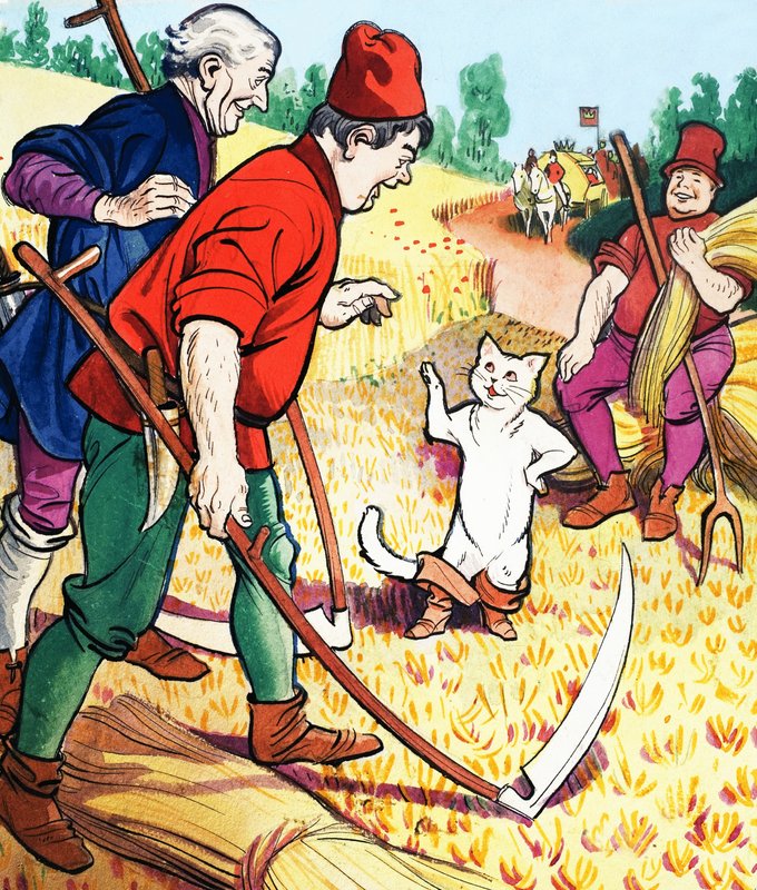 Het verhaal van Puss-in-Boots door Eduardo Teixeira Coelho