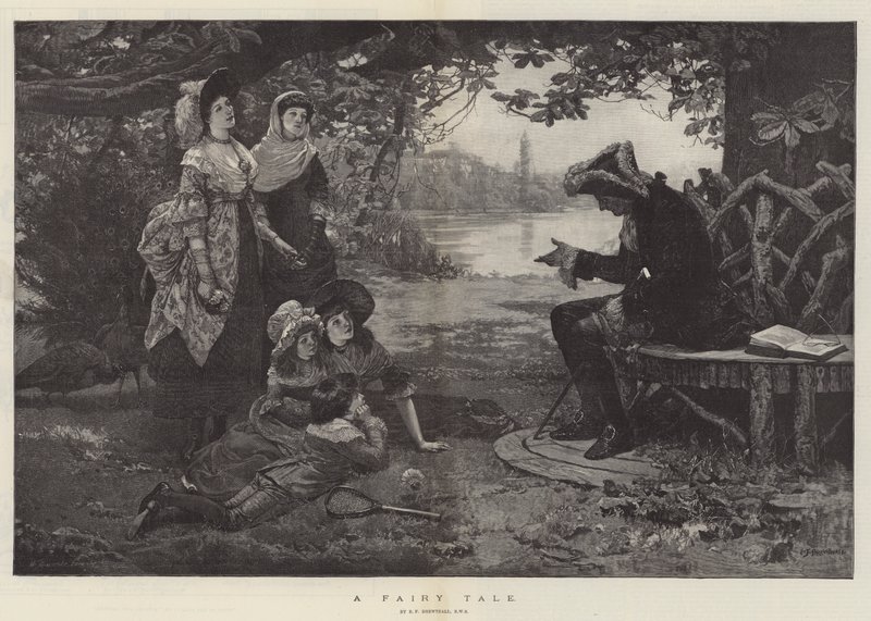 Een Sprookje door Edward Frederick Brewtnall