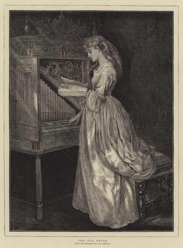 Het Oude Orgel door Edward Killingworth Johnson