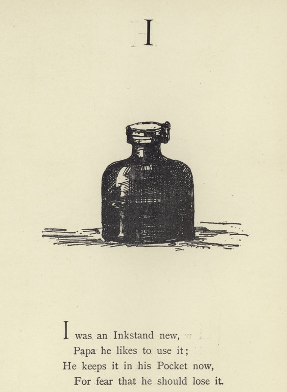De letter I door Edward Lear