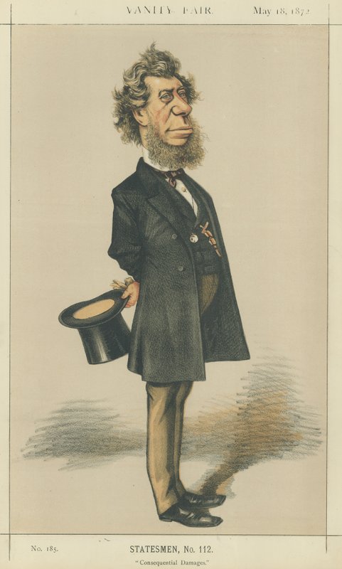 De Eerwaarde Hamilton Fish door Edward Frederick Brewtnall