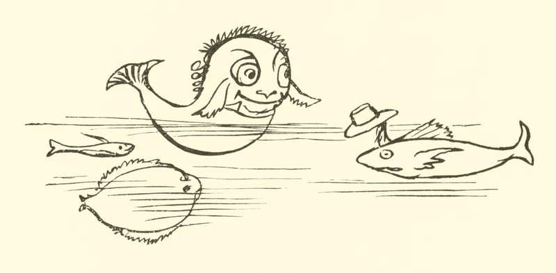 Calico Pie (gravure) door Edward Lear