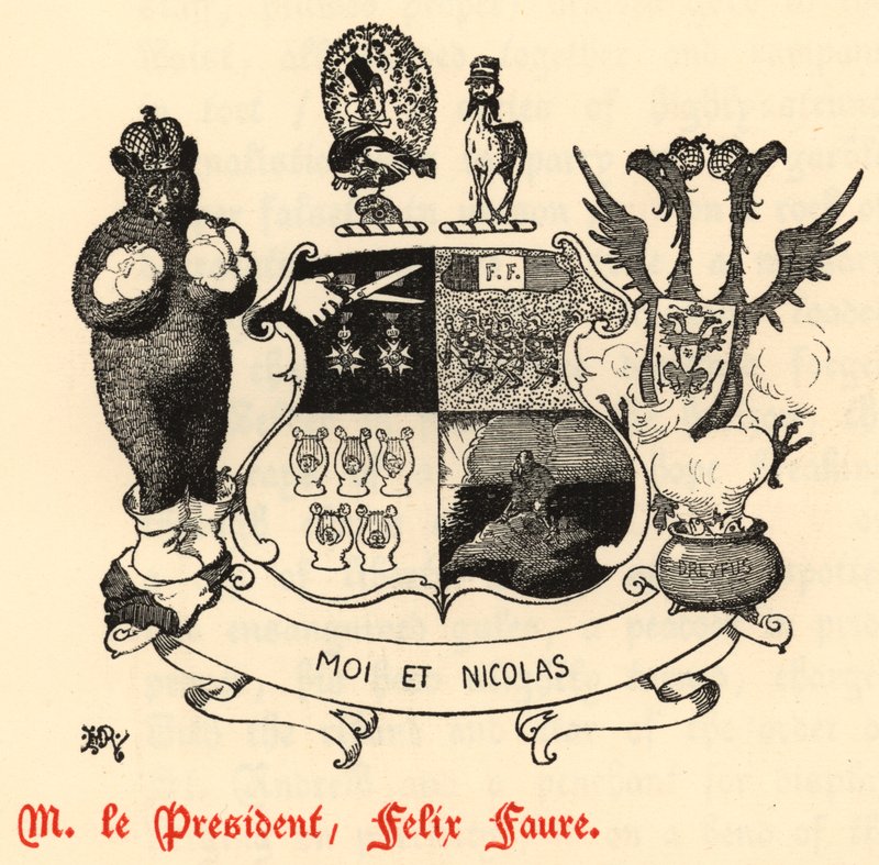 M Le President, Felix Faure (gravure) door Edward Tennyson Reed