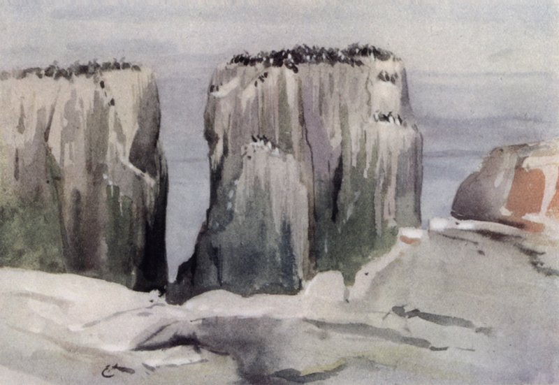 Guillemont Rotsen door Edwin John Alexander