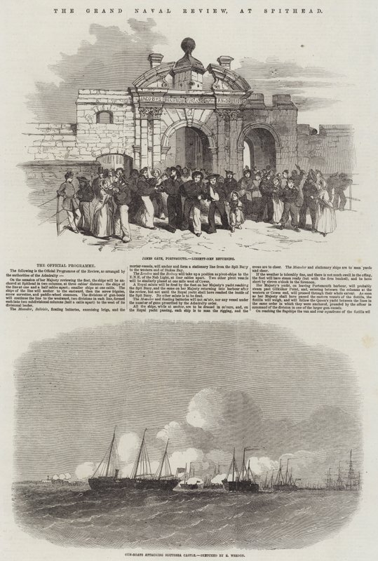 De Grote Marineparade bij Spithead door Edwin Weedon
