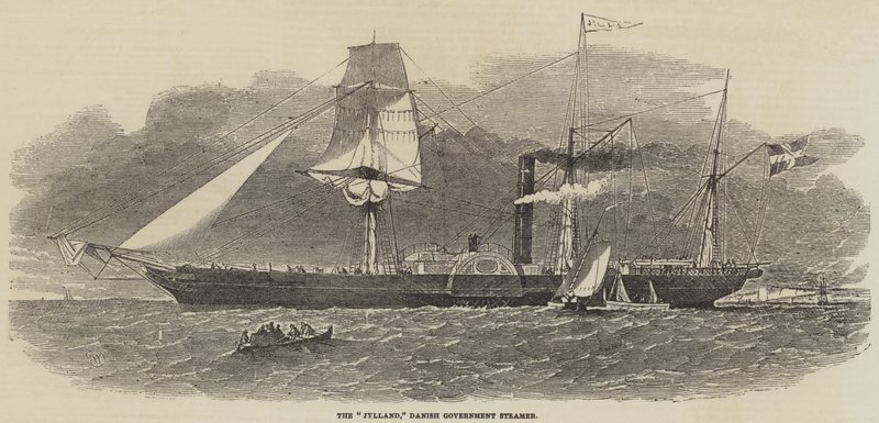 De Jylland, Deense Overheidsstoomboot door Edwin Weedon