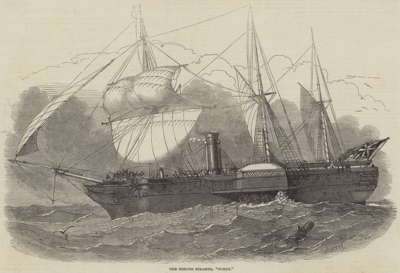 De Vermiste Stoomboot, Forth door Edwin Weedon