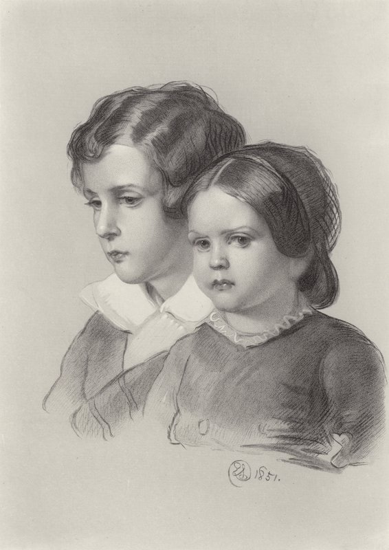 Jongen en Meisje door Edwin Landseer