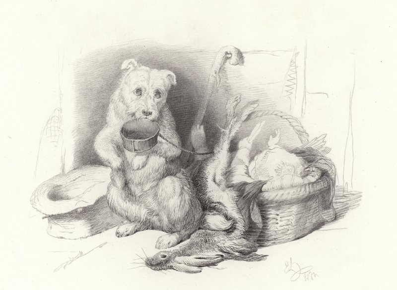 De Bedelaar door Edwin Landseer