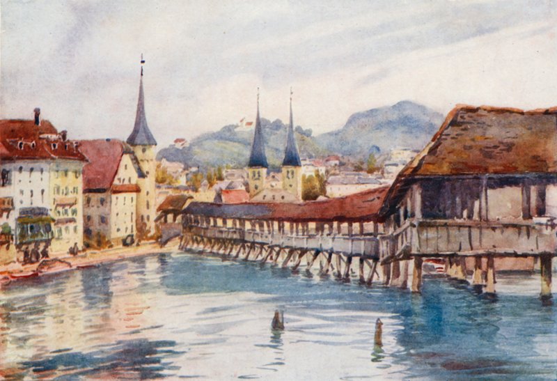 Zwitserland door Effie Jardine