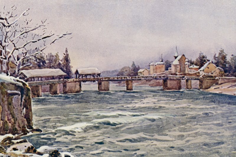 De Rijn: Rheinfelden door Effie Jardine