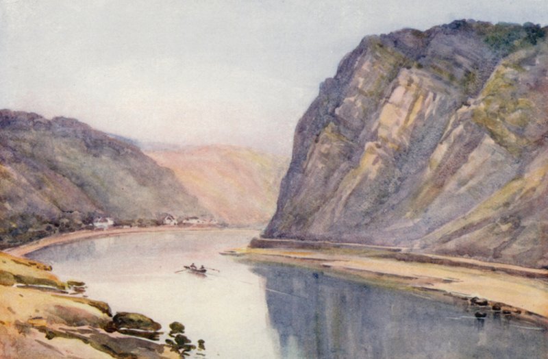 De Rijn: De Lorelei door Effie Jardine