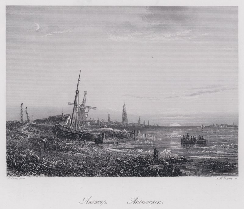Antwerpen door Egidius Linnig
