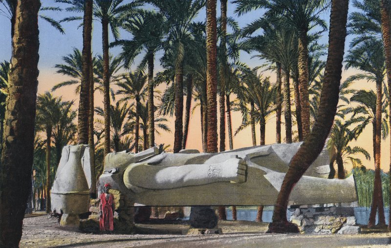 Caïro, standbeeld van Menphis door Egyptian Photographer