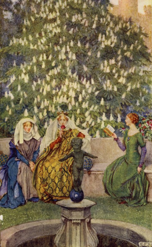 Guinevere door Eleanor Fortescue Brickdale