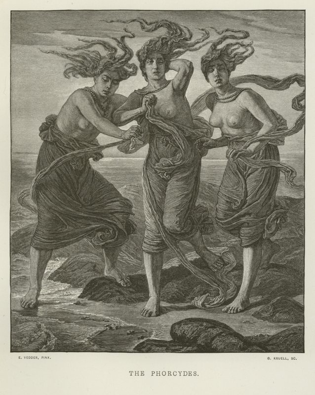 De Phorcydes door Elihu Vedder