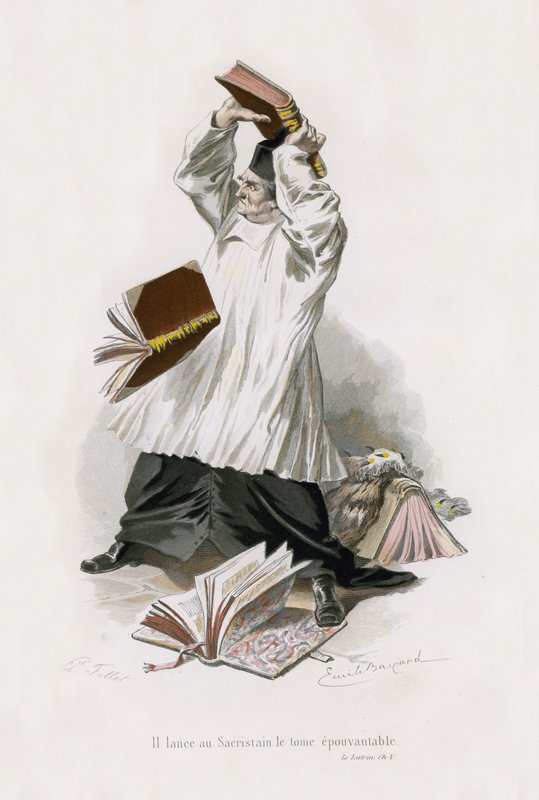 Le Lutrin, Hoofdstuk V door Emile Antoine Bayard