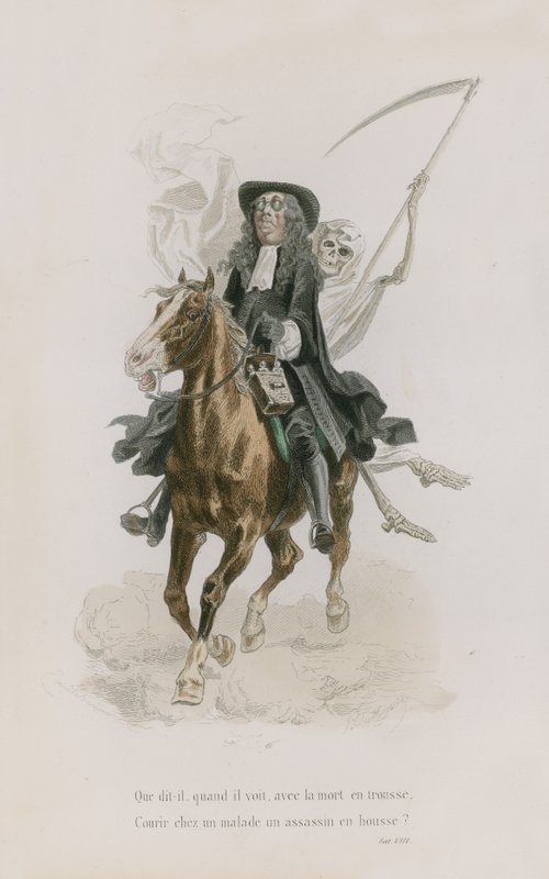 Satire VIII door Emile Antoine Bayard