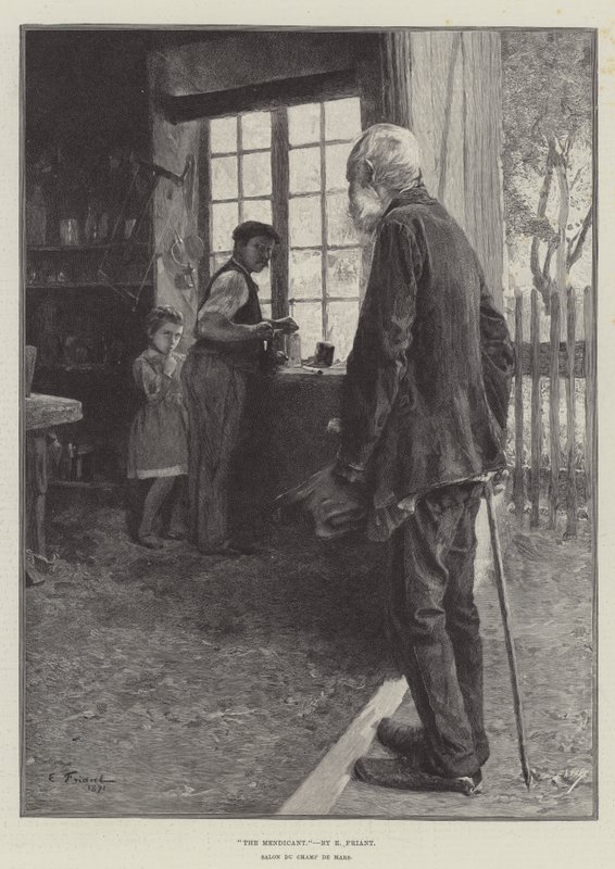 De Bedelaar door Emile Friant