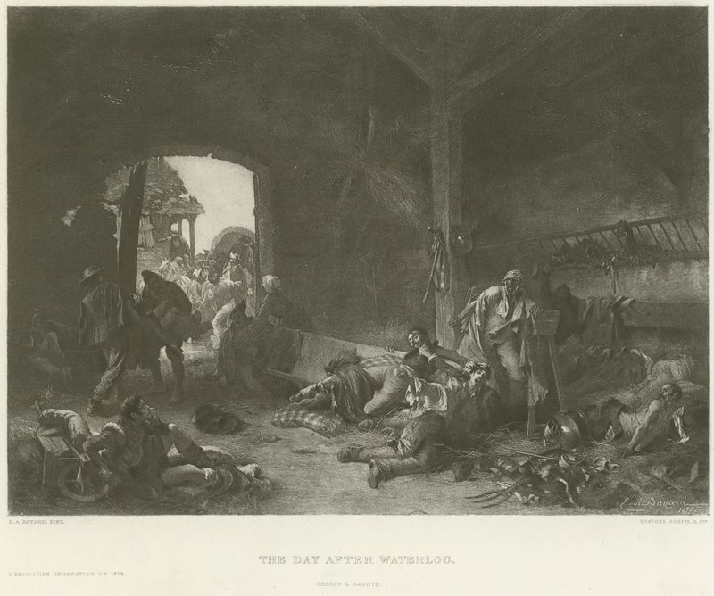 De dag na Waterloo door Emile Antoine Bayard