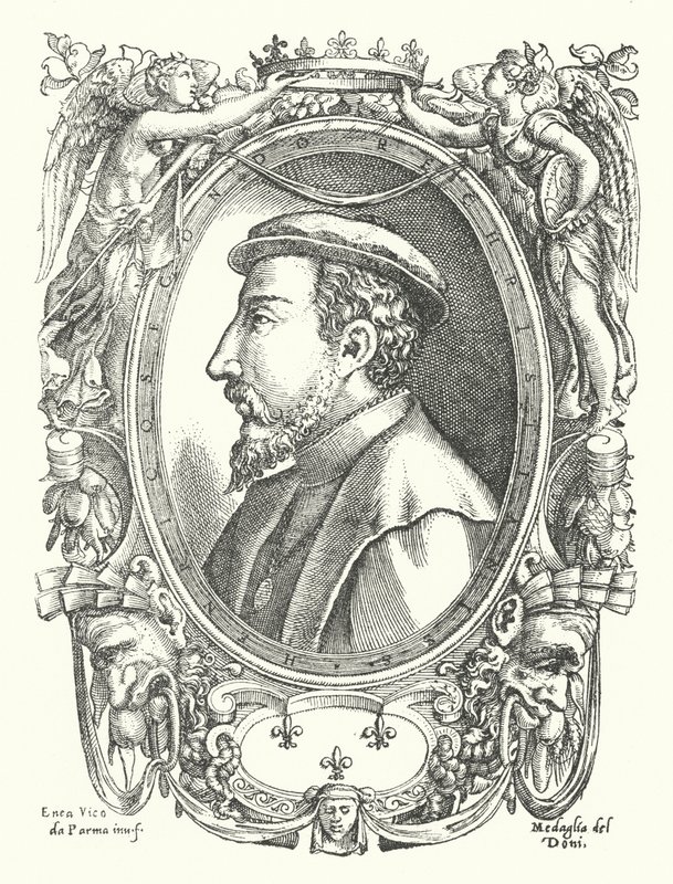 Hendrik II, Koning van Frankrijk door Enea Vico