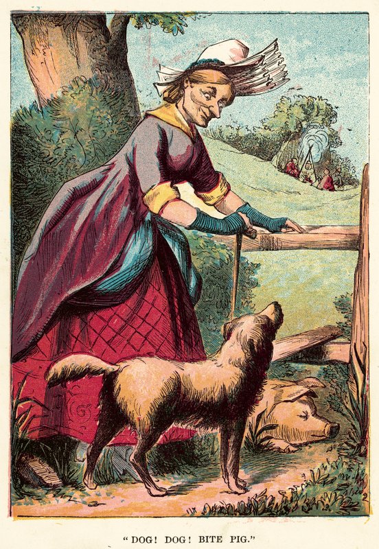 Hond! hond! bijt varken door English School