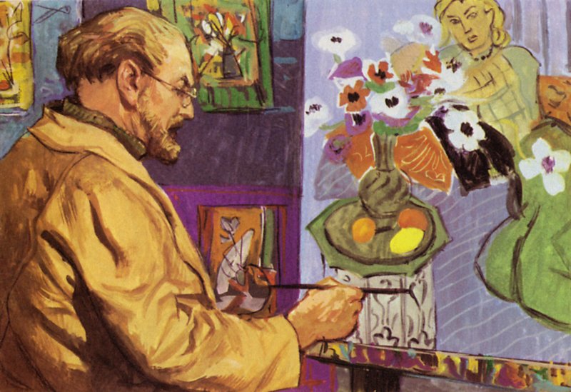 Henri Matisse schilderij door English School
