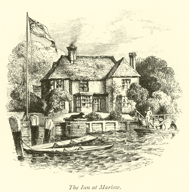 De herberg in Marlow door English School