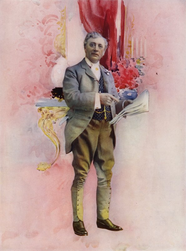 Mr Charles Groves in De Oudere Miss Blossom door English Photographer