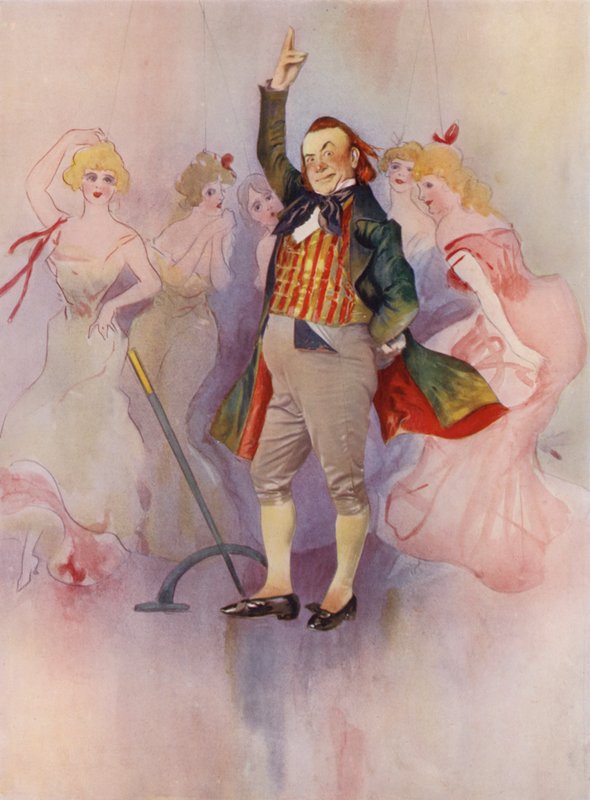 Mr Willie Edouin in La Poupee door English Photographer