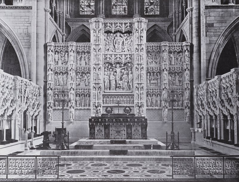Altaar en Reredos, Truro Kathedraal door English Photographer