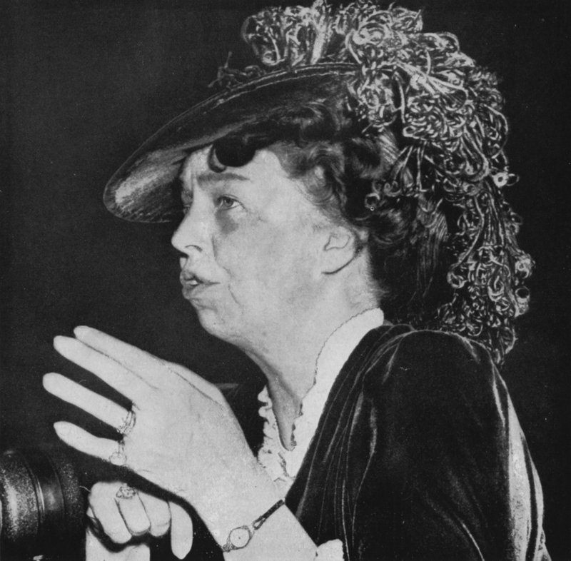 Anna Eleanor Roosevelt, portret door English Photographer